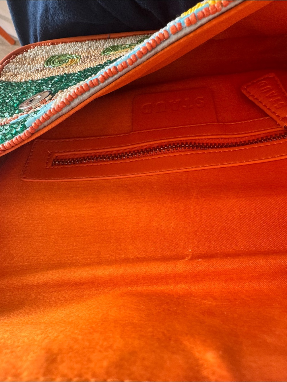 STAUD Tommy Beaded Aperol Spritz Purse - Picture 6 of 9